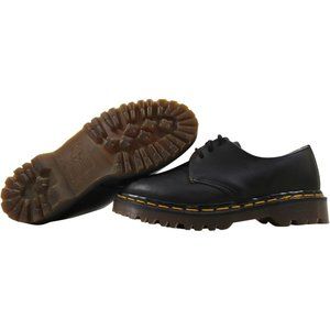 Kid's Eyelets Shoe BLK Grease 3 B-G1461ZBEN-59